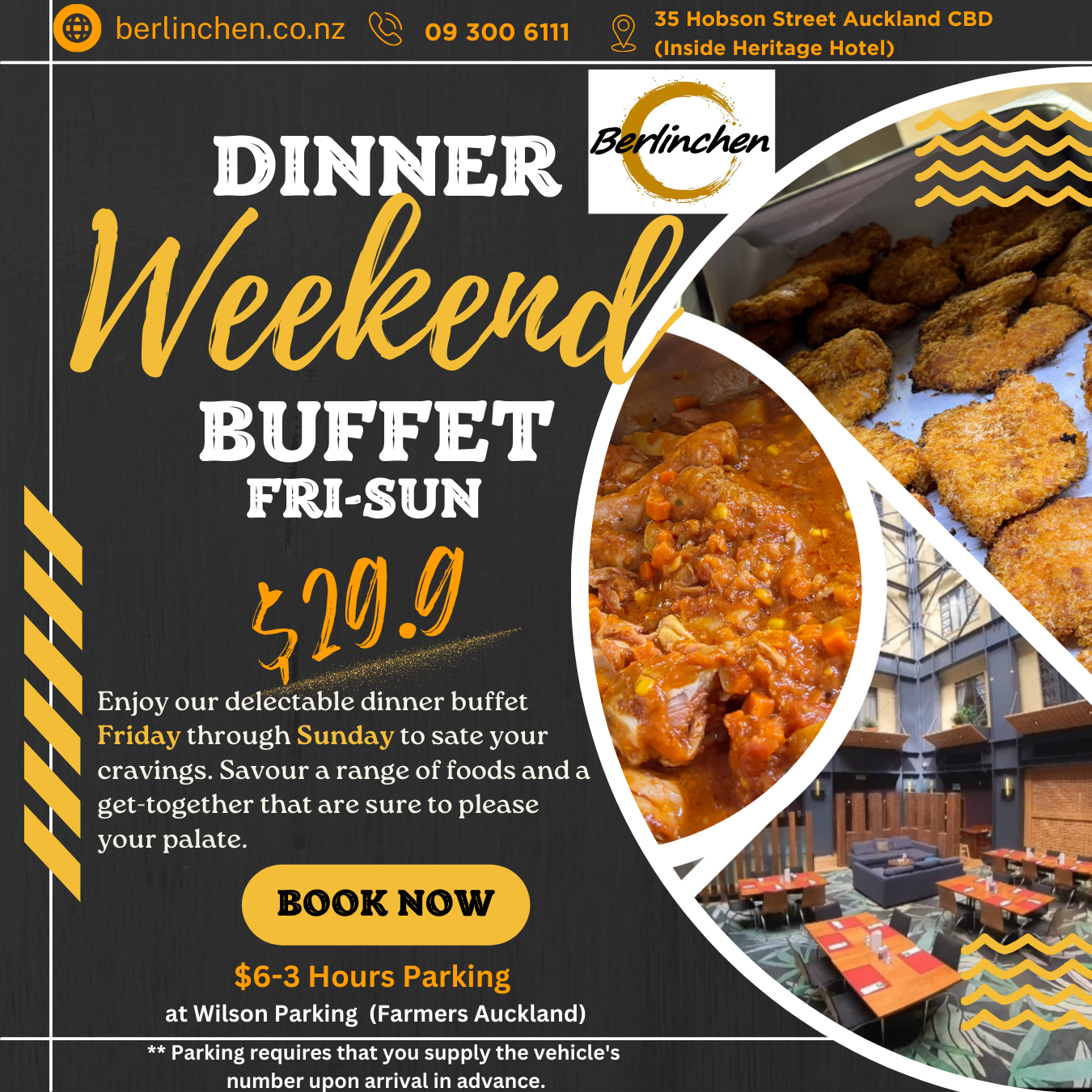 Weekend Dinner Buffet